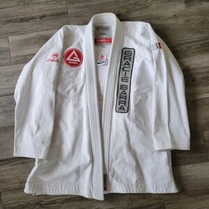 Gracie Barra Equipe GB Edition BJJ Gi Kimono White Adult A4 Brazilian Jiu Jitsu